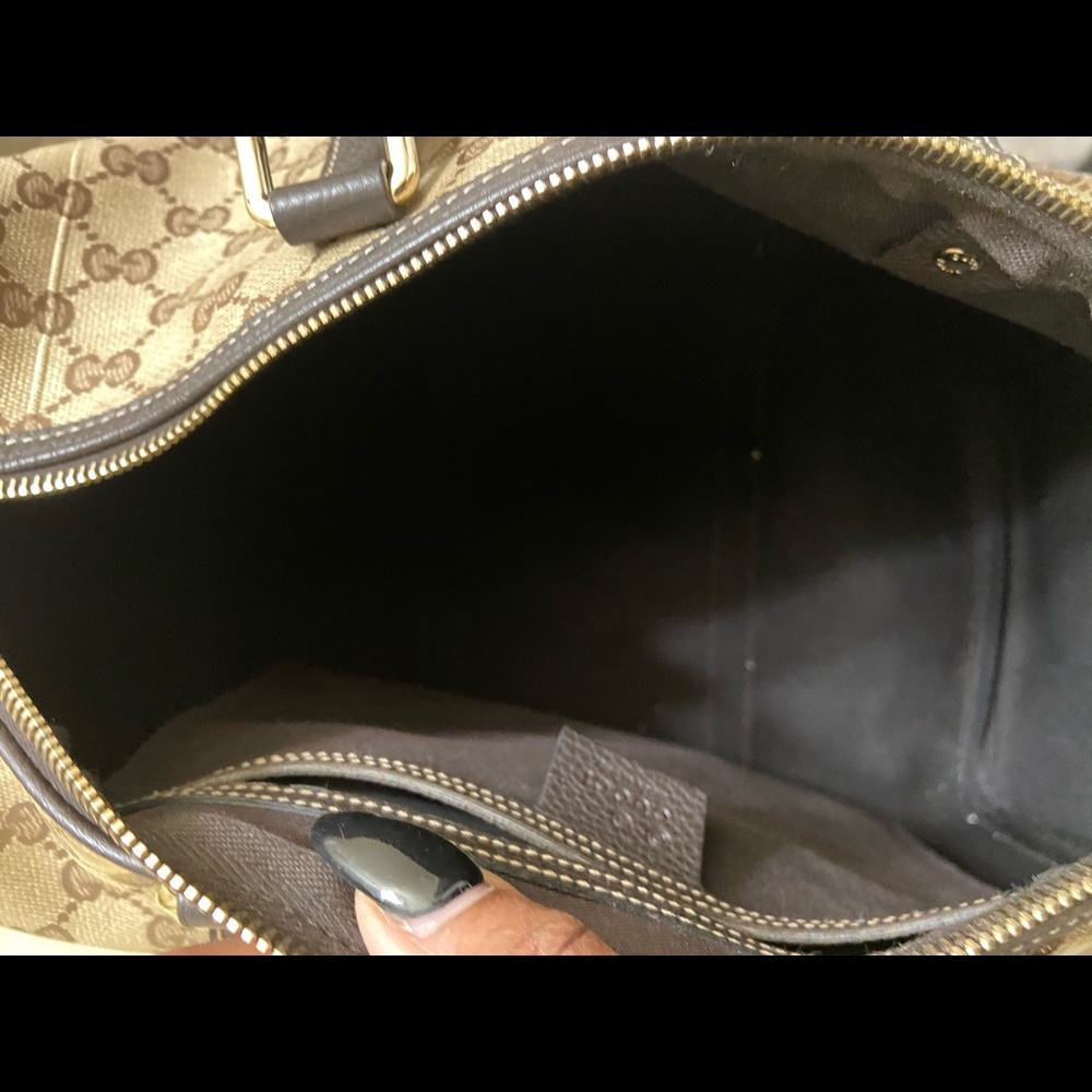 ๐ฏ Authentic Gucci Boston GG Handbad - Picture 6 of 6